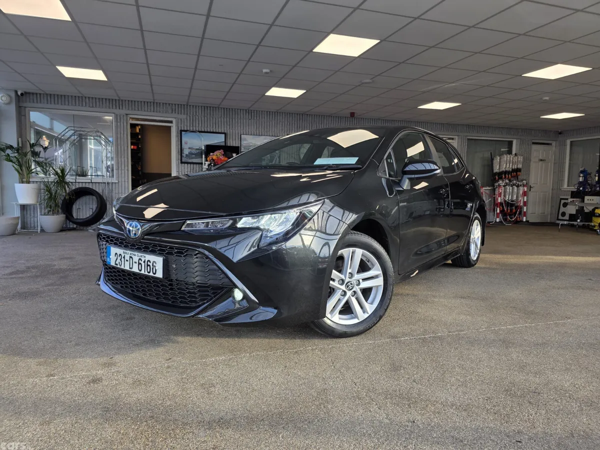 Toyota Corolla Hatchback, Petrol Hybrid, 2023, Black