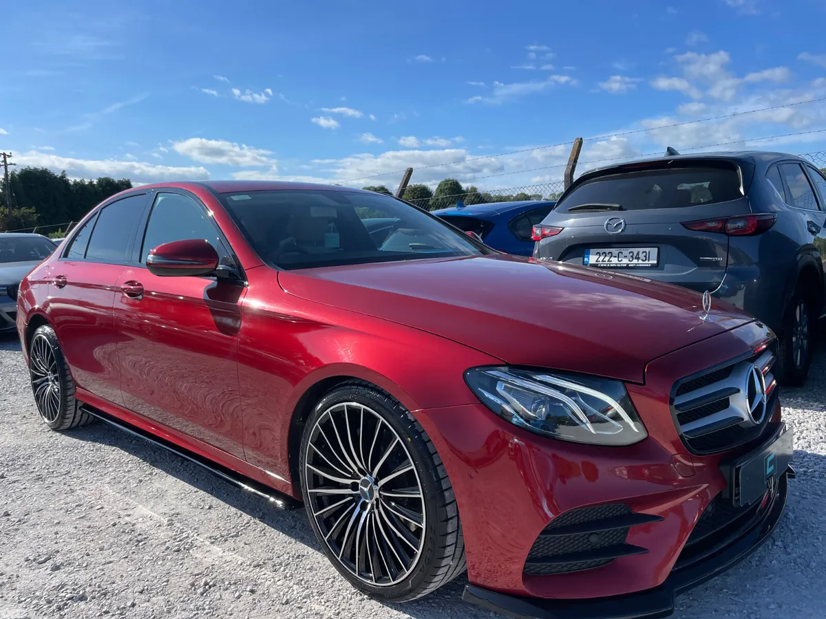 Mercedes-Benz E-Class Saloon, Diesel, 2019, Red