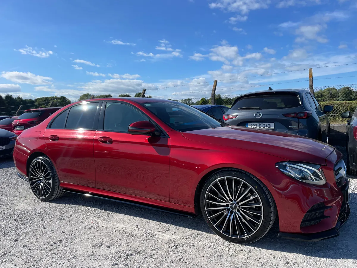 Mercedes-Benz E-Class Saloon, Diesel, 2019, Red