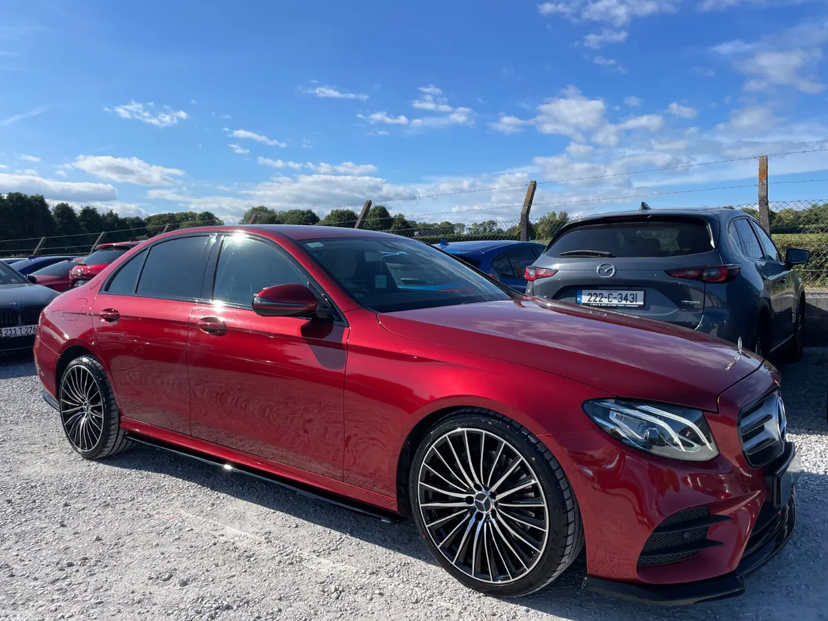 Mercedes-Benz E-Class Saloon, Diesel, 2019, Red
