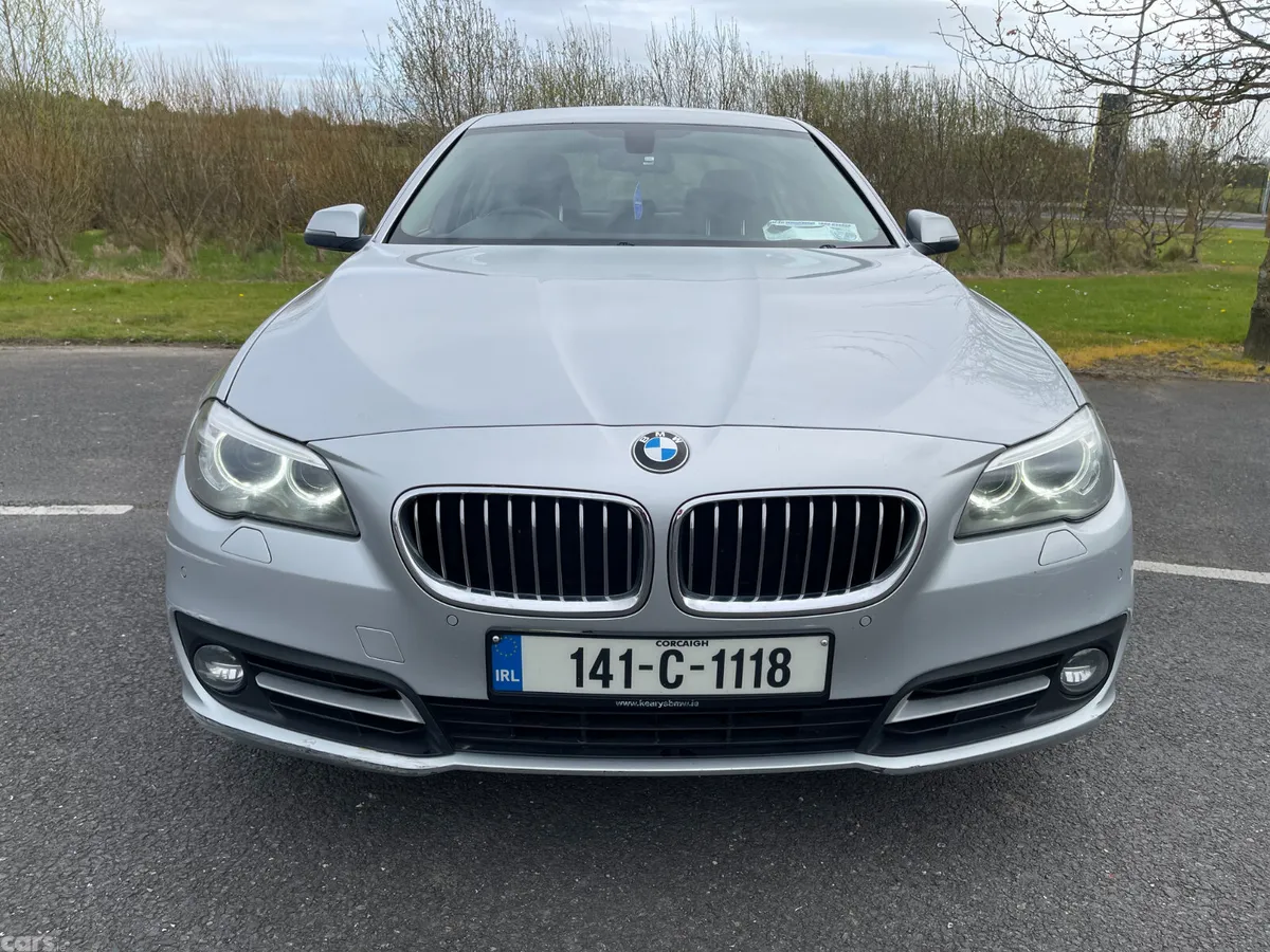 BMW 5-Series Saloon, Diesel, 2014, Silver