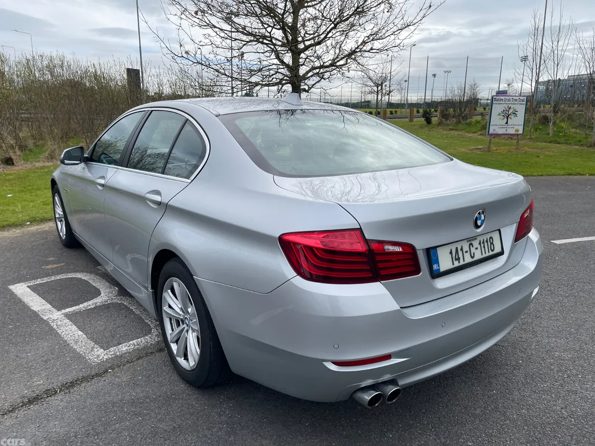 BMW 5-Series Saloon, Diesel, 2014, Silver