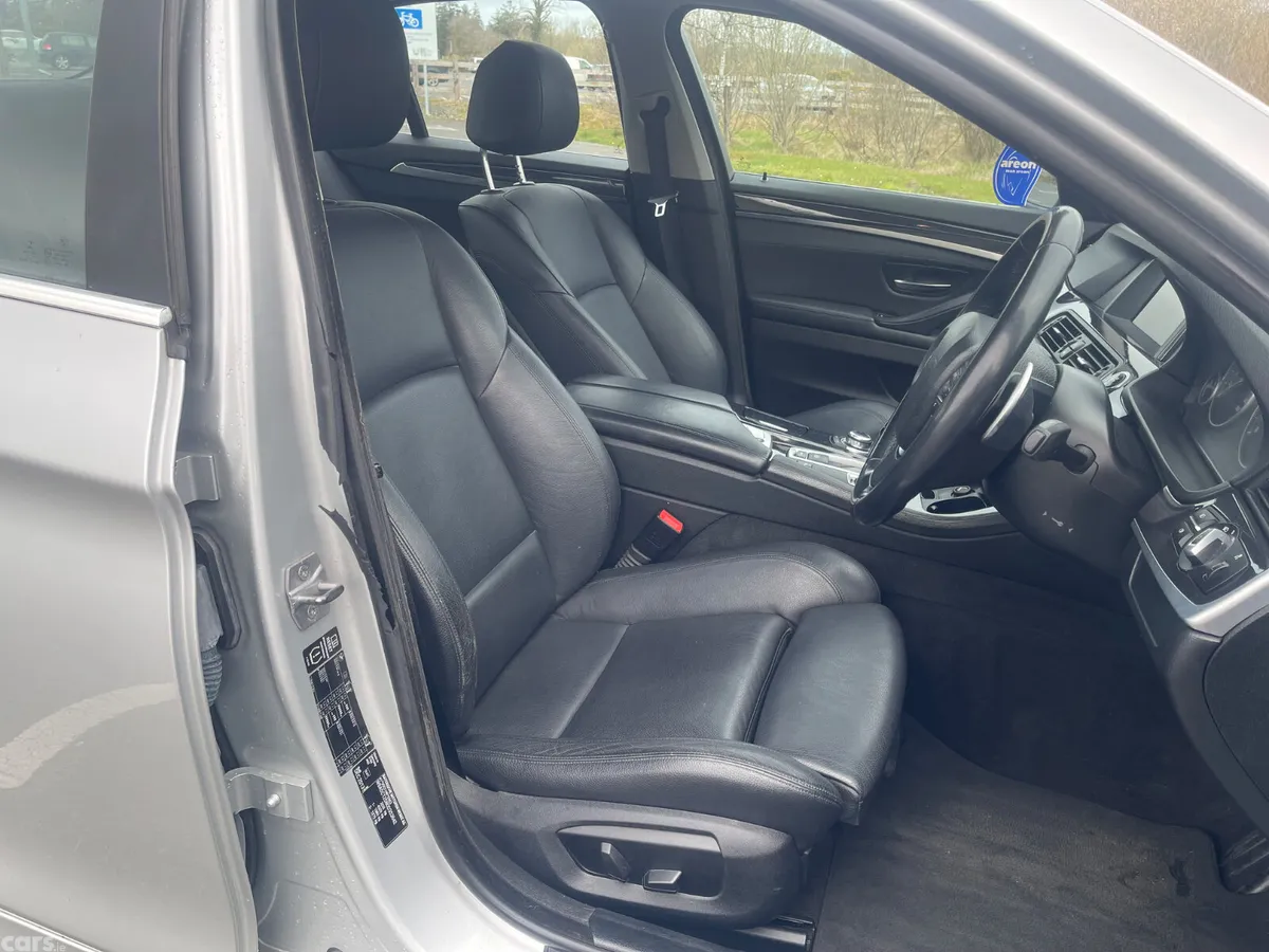 BMW 5-Series Saloon, Diesel, 2014, Silver