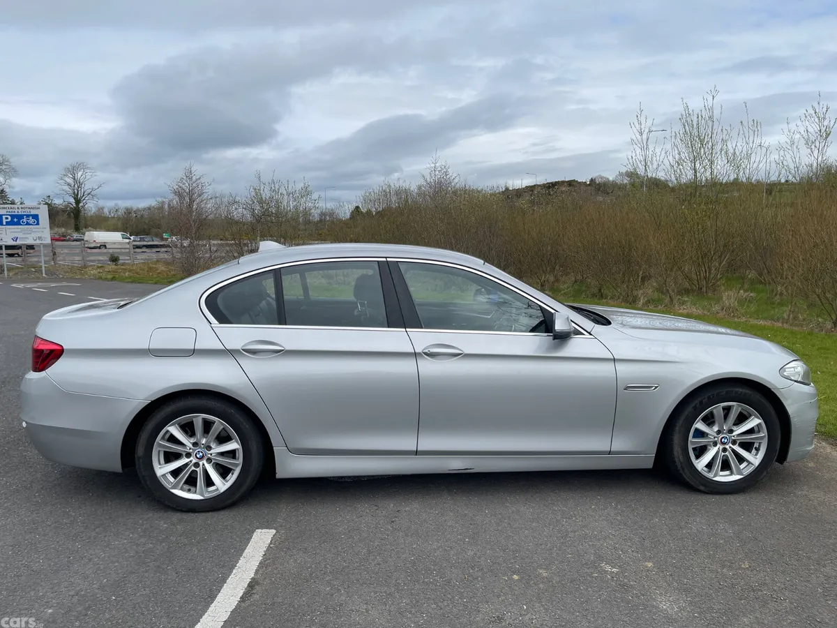 BMW 5-Series Saloon, Diesel, 2014, Silver