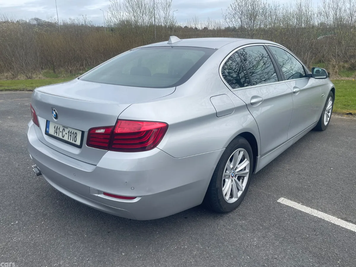 BMW 5-Series Saloon, Diesel, 2014, Silver