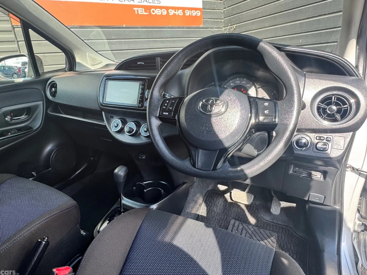 Toyota Vitz Hatchback, Petrol, 2016, Silver