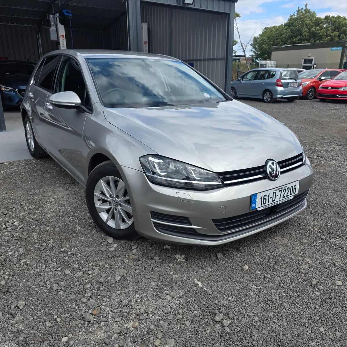Volkswagen Golf Hatchback, Petrol, 2016, Silver