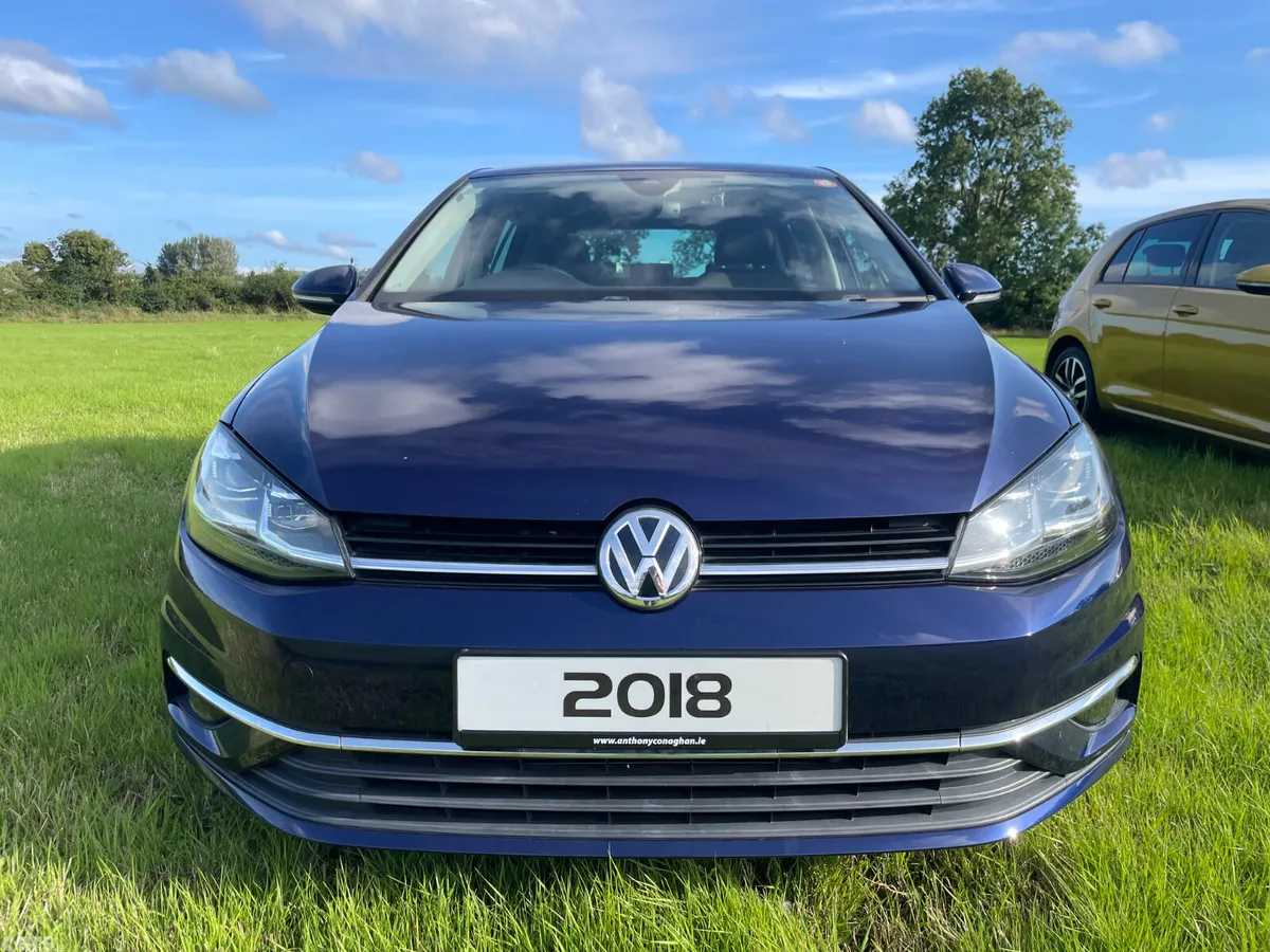 Volkswagen Golf Hatchback, Petrol, 2018, Blue