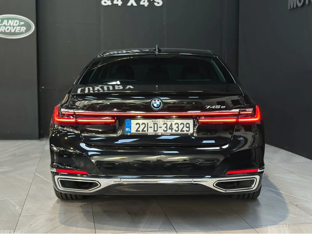 BMW 7-Series Saloon, Petrol Plug-in Hybrid, 2022, Black