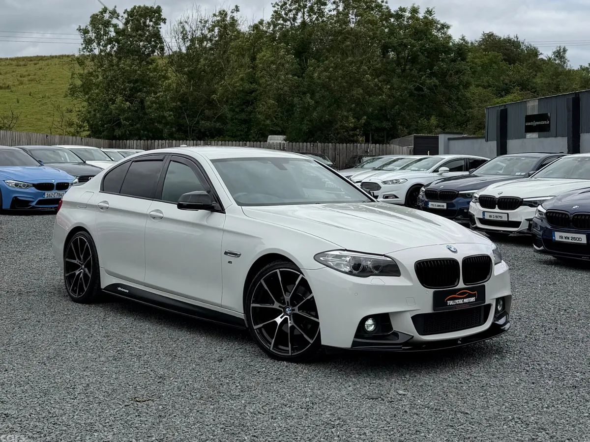 BMW 5-Series Saloon, Diesel, 2016, White