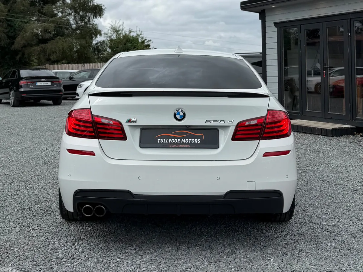 BMW 5-Series Saloon, Diesel, 2016, White
