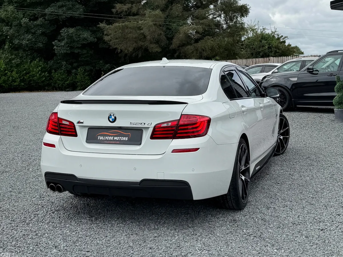 BMW 5-Series Saloon, Diesel, 2016, White