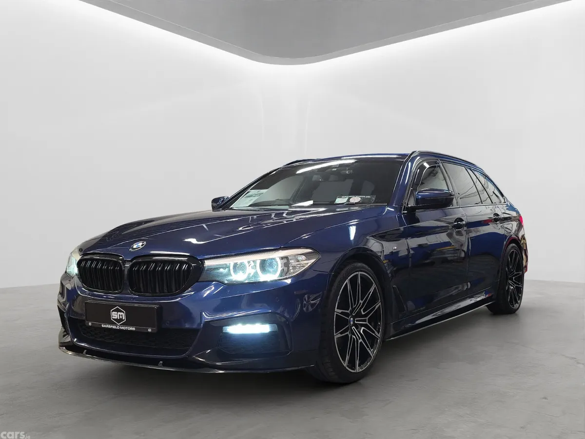 BMW 5-Series Estate, Diesel, 2019, Blue