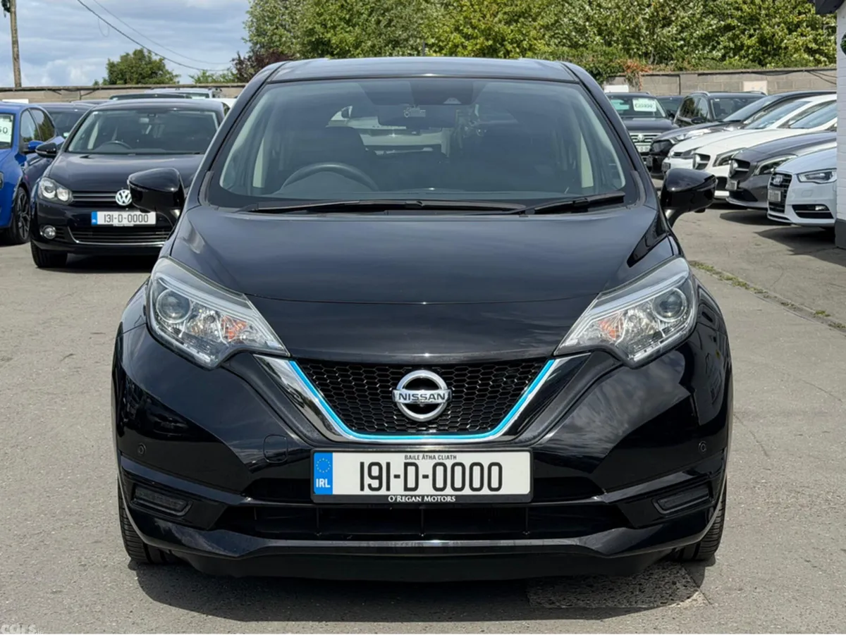 Nissan Note Hatchback, Petrol Hybrid, 2019, Black