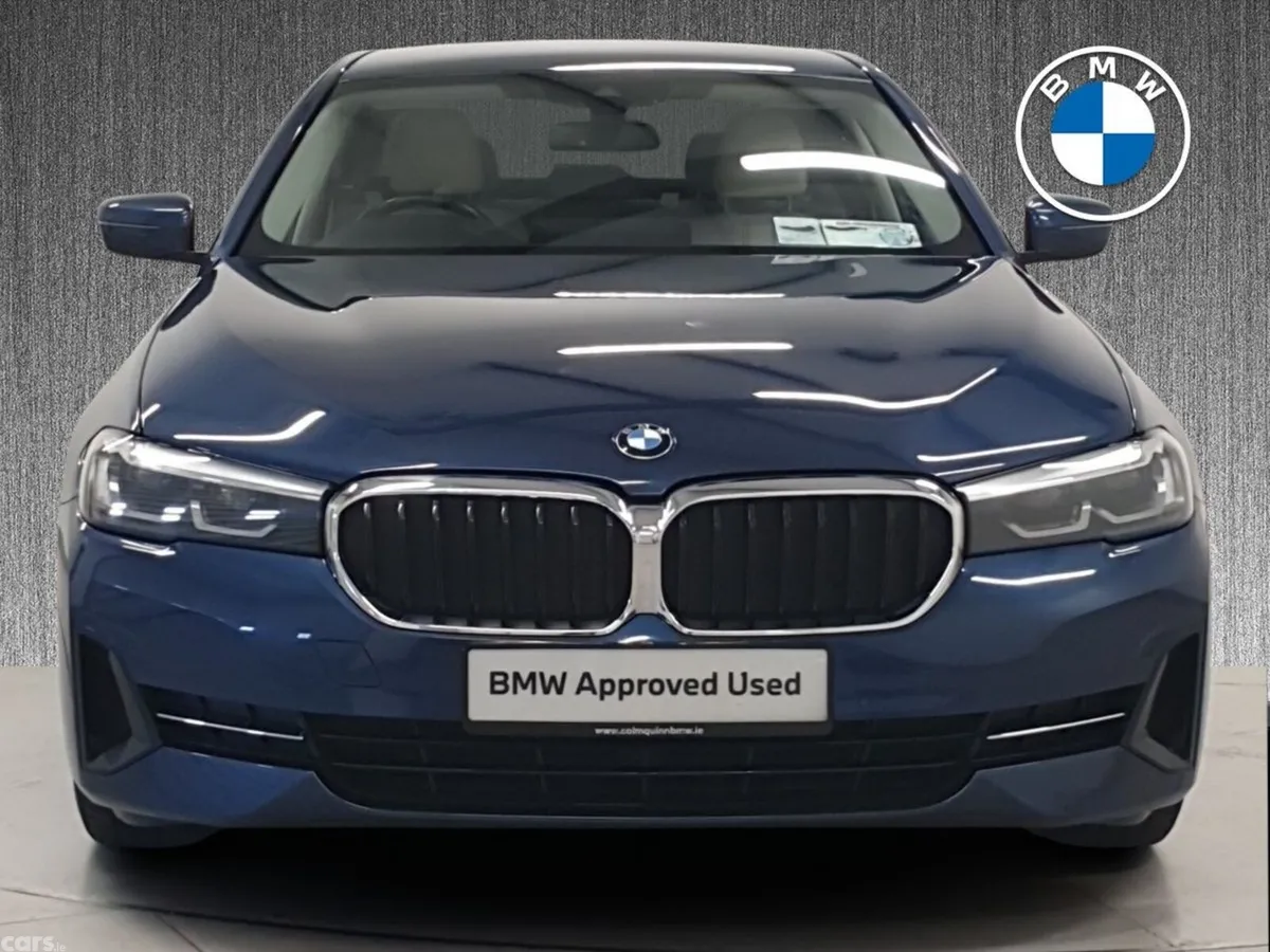 BMW 5-Series Saloon, Diesel, 2021, Blue