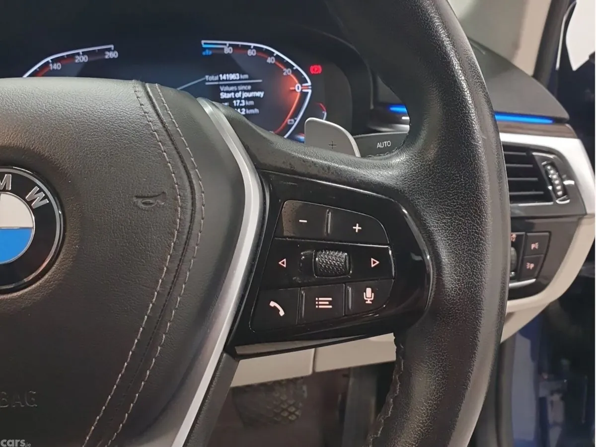 BMW 5-Series Saloon, Diesel, 2021, Blue