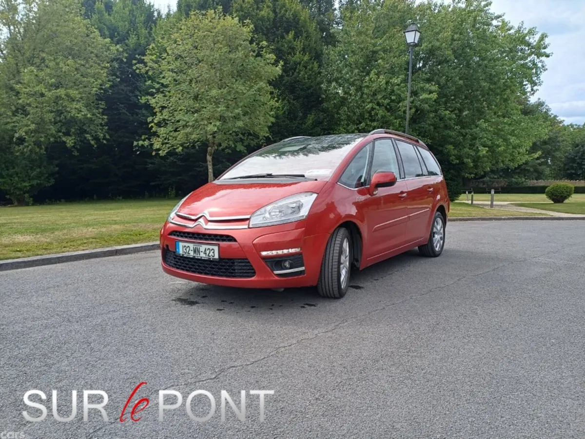 Citroen Grand C4 Picasso MPV, Diesel, 2013, Red