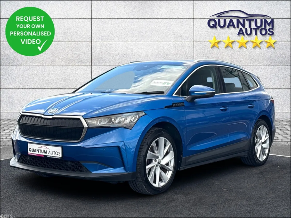 Skoda Enyaq SUV, Electric, 2021, Blue