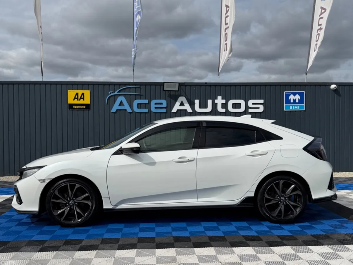 Honda Civic Hatchback, Petrol, 2019, White