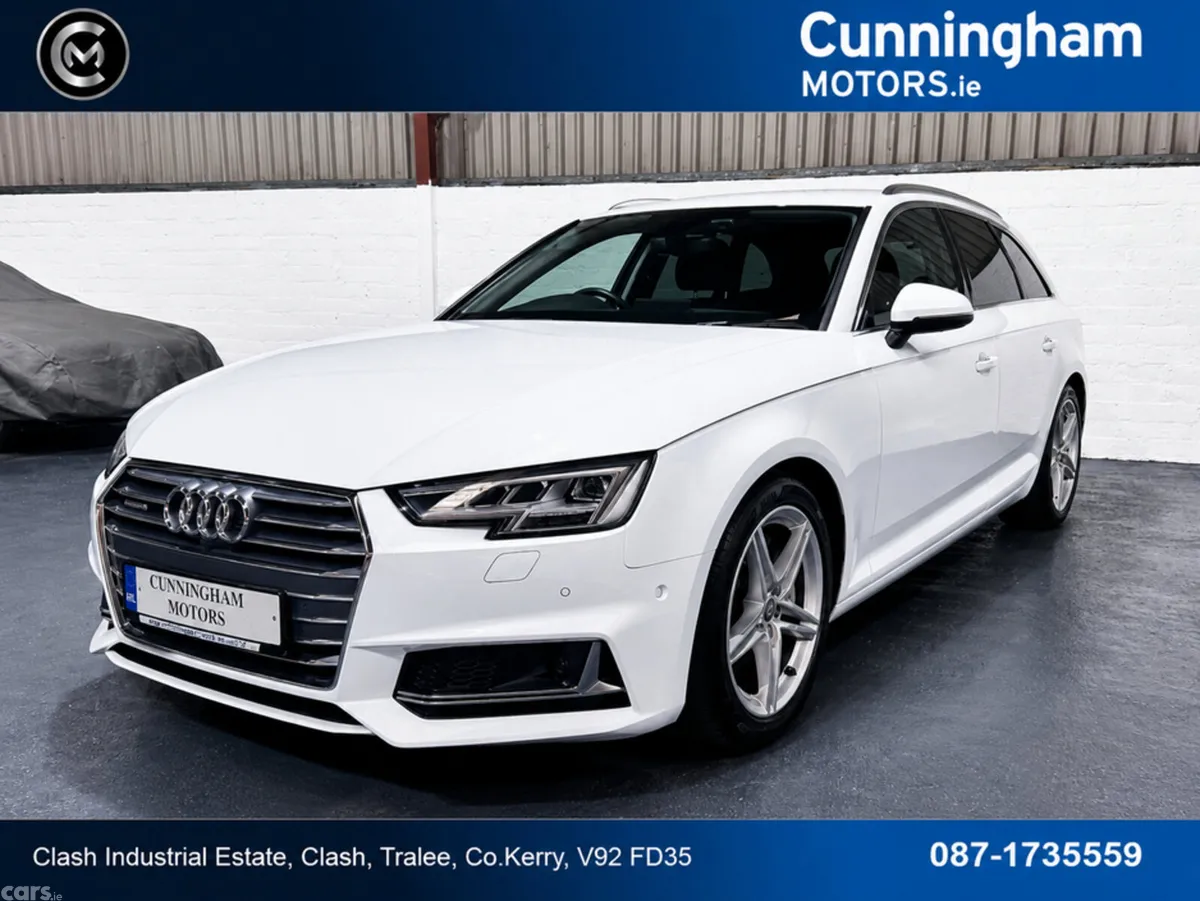 Audi A4 Estate, Petrol, 2020, White