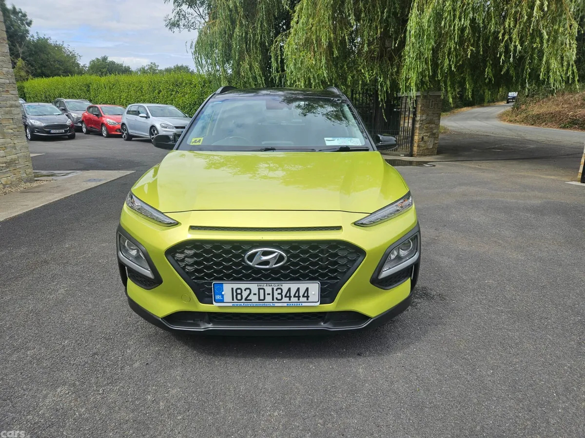 Hyundai KONA MPV, Petrol, 2018, Green
