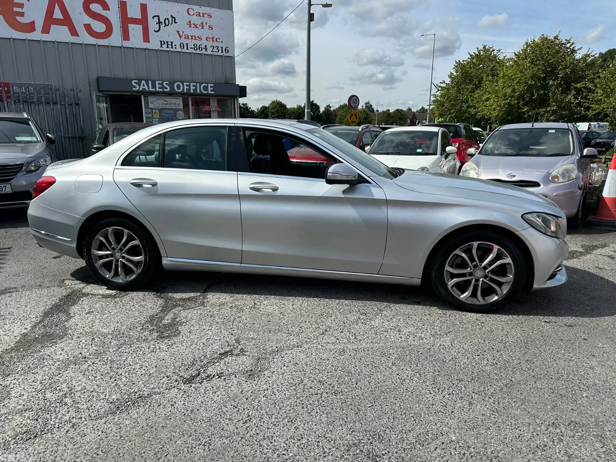 Mercedes-Benz C-Class Saloon, Diesel, 2014, Silver