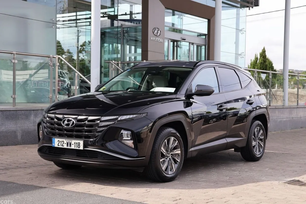 Hyundai Tucson SUV, Petrol Hybrid, 2021, Black