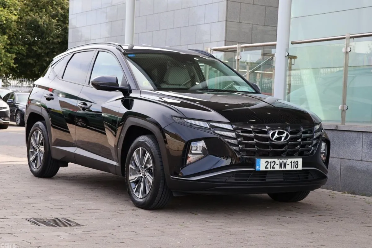 Hyundai Tucson SUV, Petrol Hybrid, 2021, Black