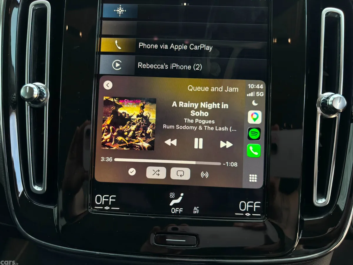 Volvo XC40 SUV, Petrol Hybrid, 2022, Black