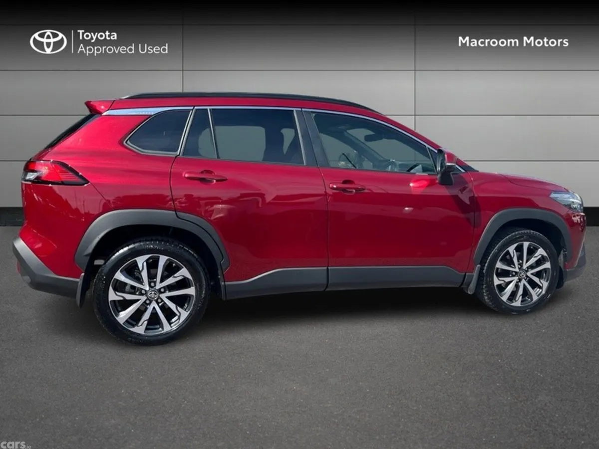 Toyota Corolla Cross SUV, Petrol Hybrid, 2025, Red