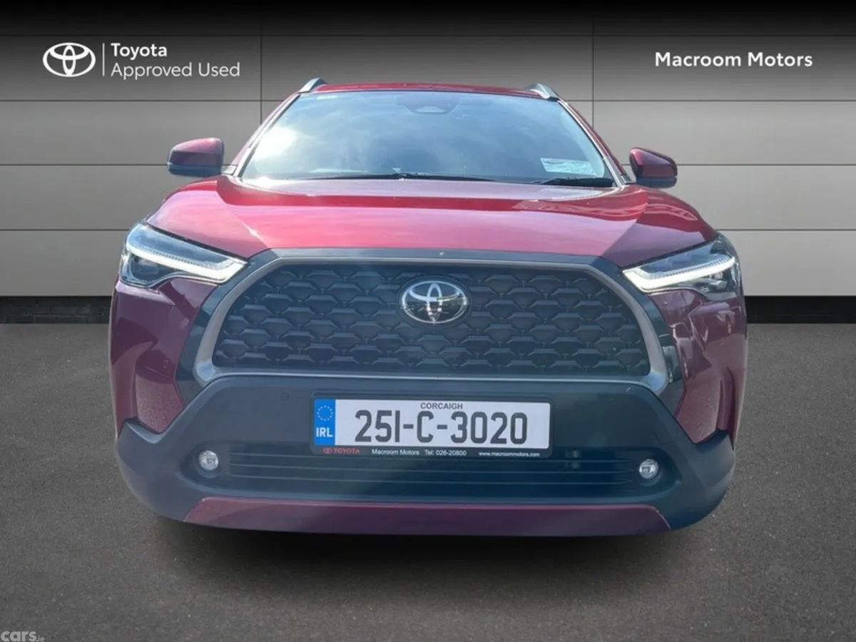 Toyota Corolla Cross SUV, Petrol Hybrid, 2025, Red