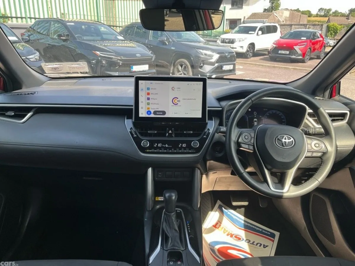 Toyota Corolla Cross SUV, Petrol Hybrid, 2025, Red