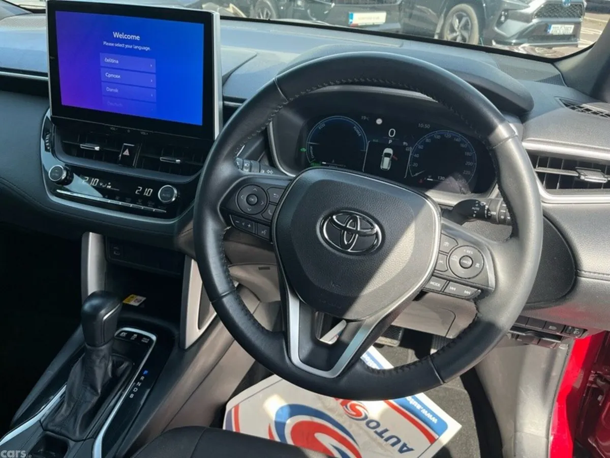 Toyota Corolla Cross SUV, Petrol Hybrid, 2025, Red