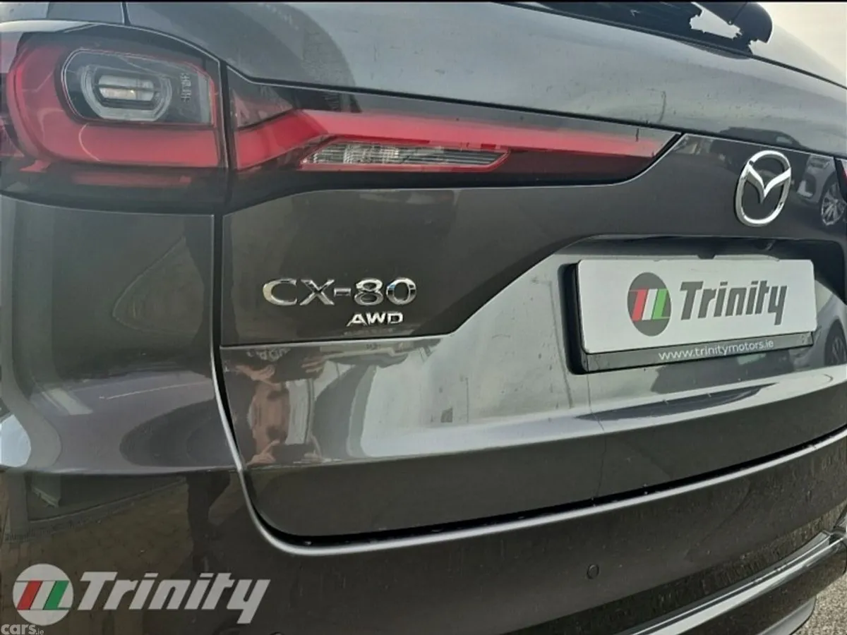 Mazda CX-80 SUV, Petrol Plug-in Hybrid, 2026, Grey