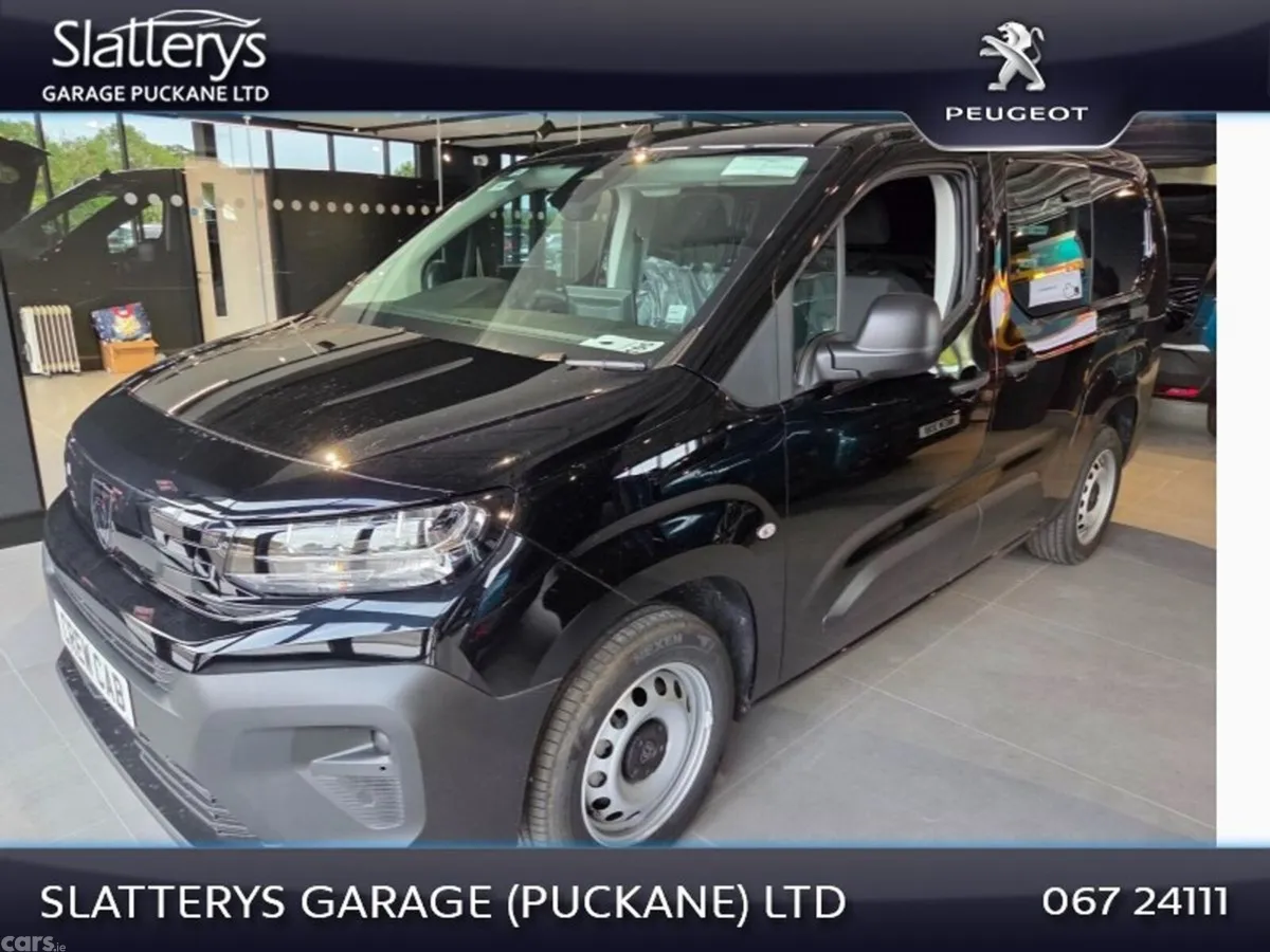 Peugeot Partner MPV, Diesel, 2026, Black