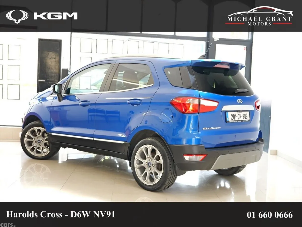 Ford EcoSport SUV, Petrol, 2020, Blue