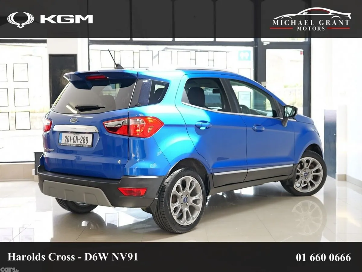 Ford EcoSport SUV, Petrol, 2020, Blue