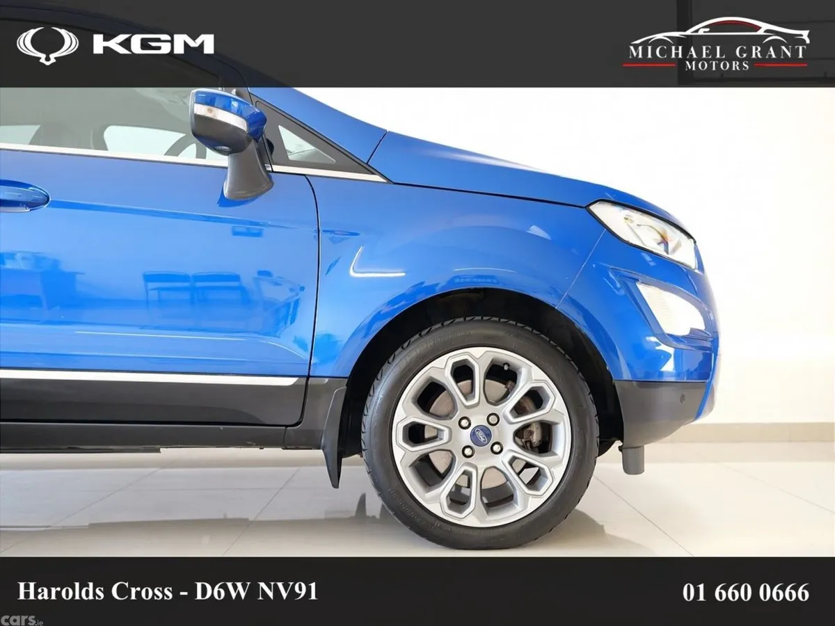 Ford EcoSport SUV, Petrol, 2020, Blue