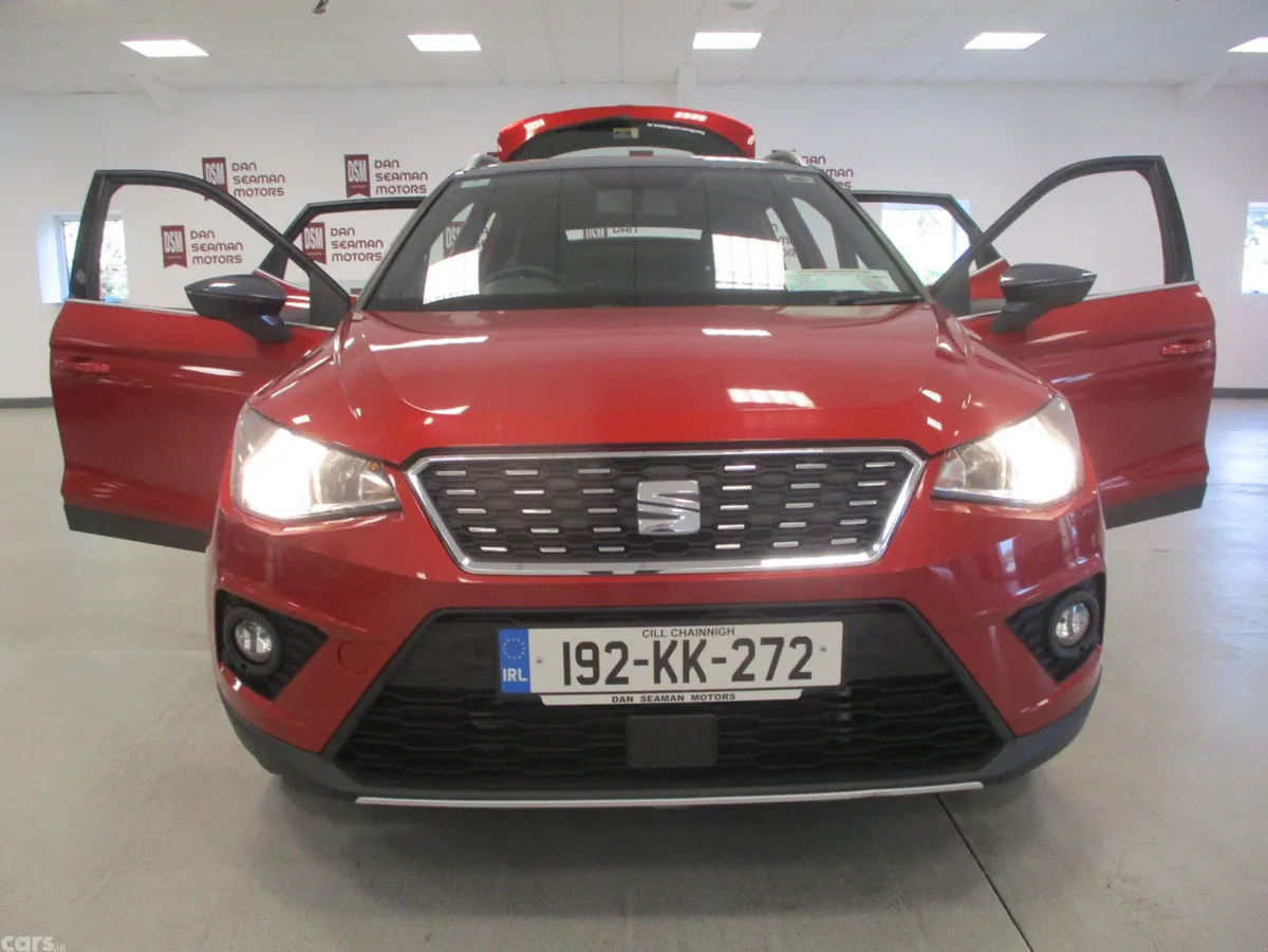 SEAT Arona SUV, Petrol, 2019, Red