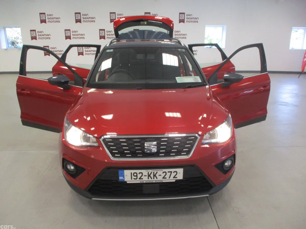 SEAT Arona SUV, Petrol, 2019, Red