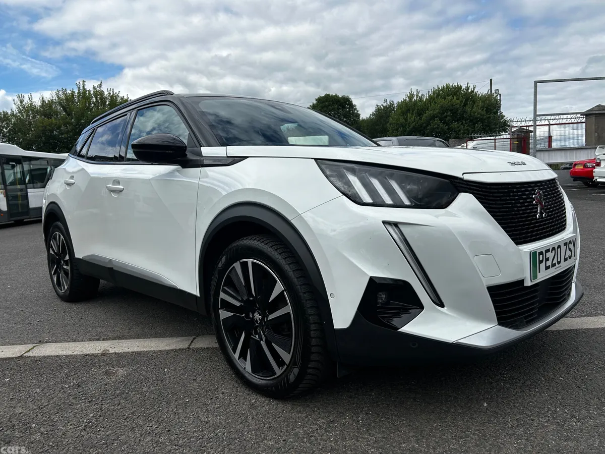 Peugeot 2008 SUV, Electric, 2020, White