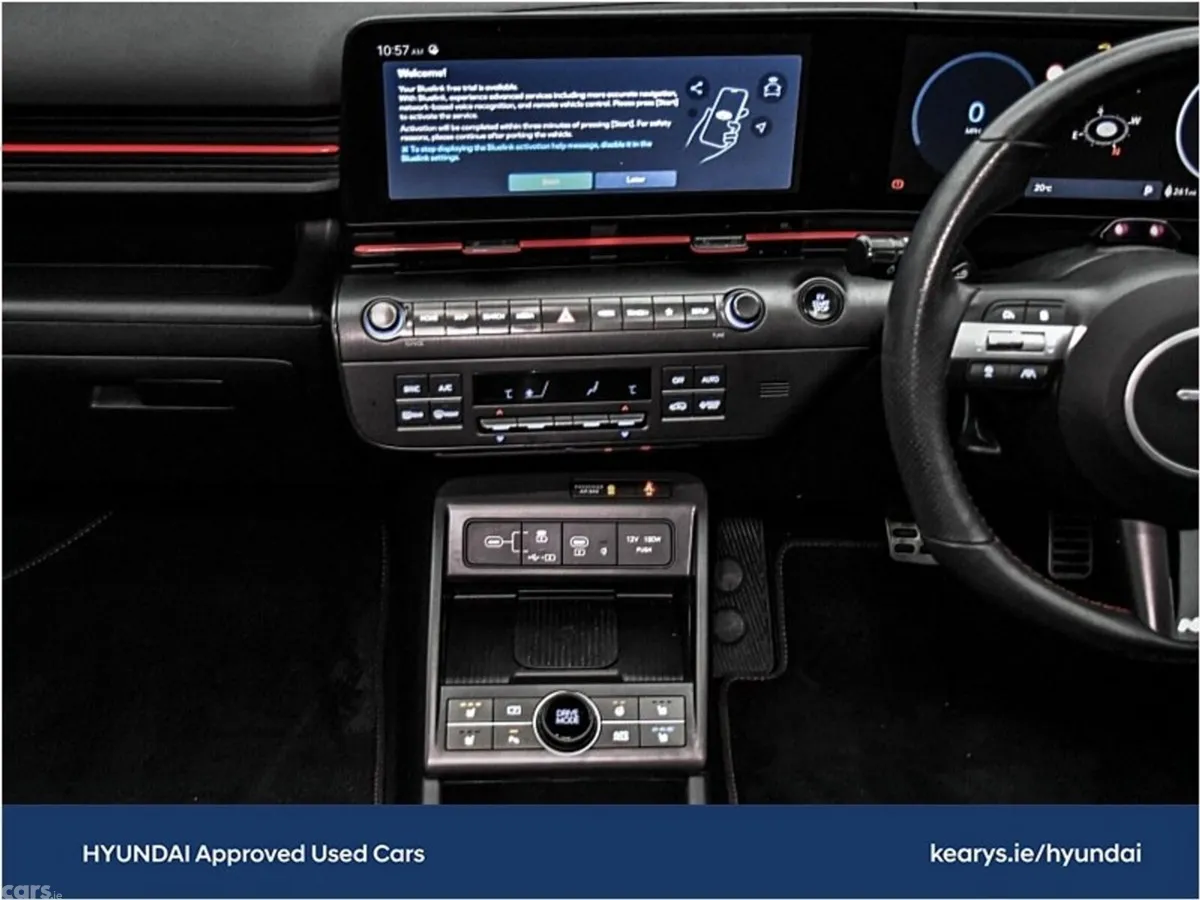 Hyundai KONA SUV, Electric, 2024, Blue
