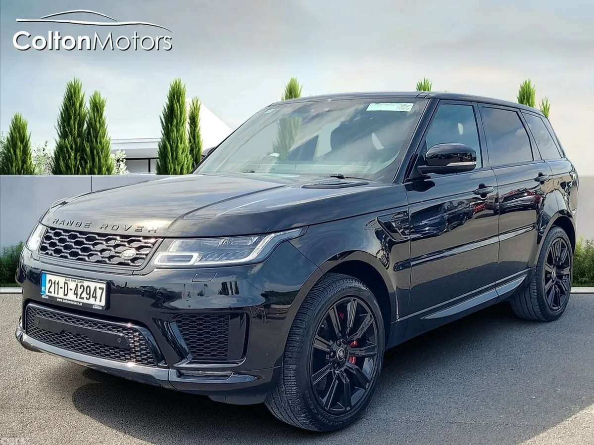 Land Rover Range Rover Sport SUV, Petrol Plug-in Hybrid, 2021, Black