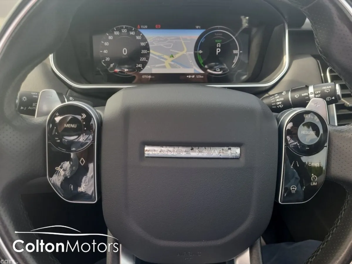 Land Rover Range Rover Sport SUV, Petrol Plug-in Hybrid, 2021, Black