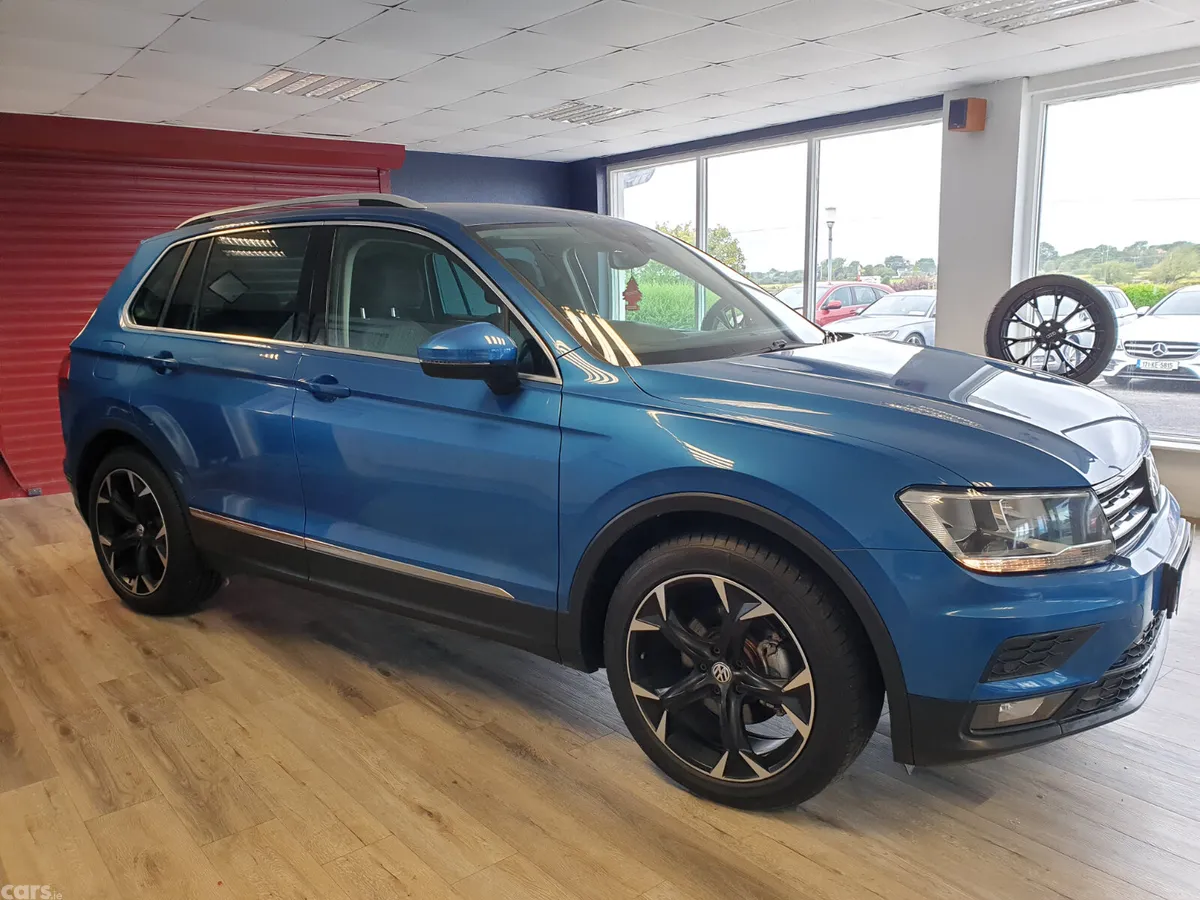 Volkswagen Tiguan SUV, Diesel, 2019, Blue