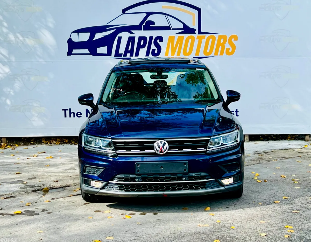 Volkswagen Tiguan SUV, Petrol, 2018, Blue