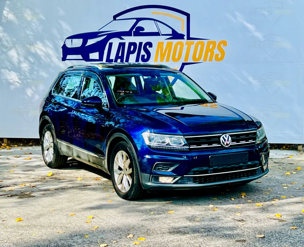 Volkswagen Tiguan SUV, Petrol, 2018, Blue