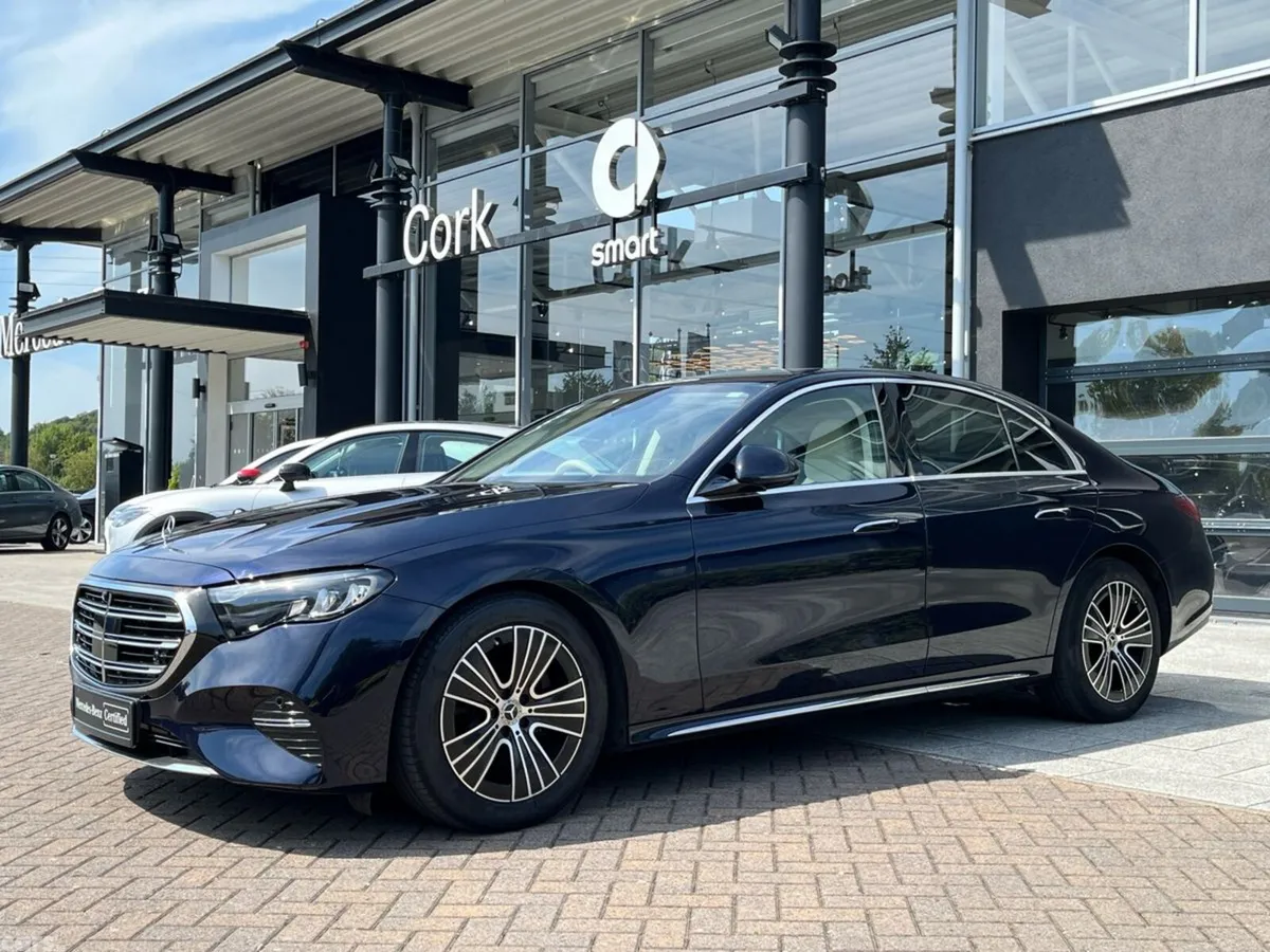 Mercedes-Benz E-Class Saloon, Diesel Hybrid, 2024, Blue
