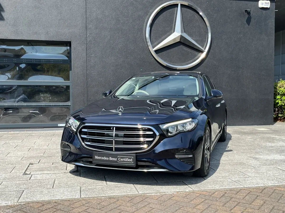 Mercedes-Benz E-Class Saloon, Diesel Hybrid, 2024, Blue