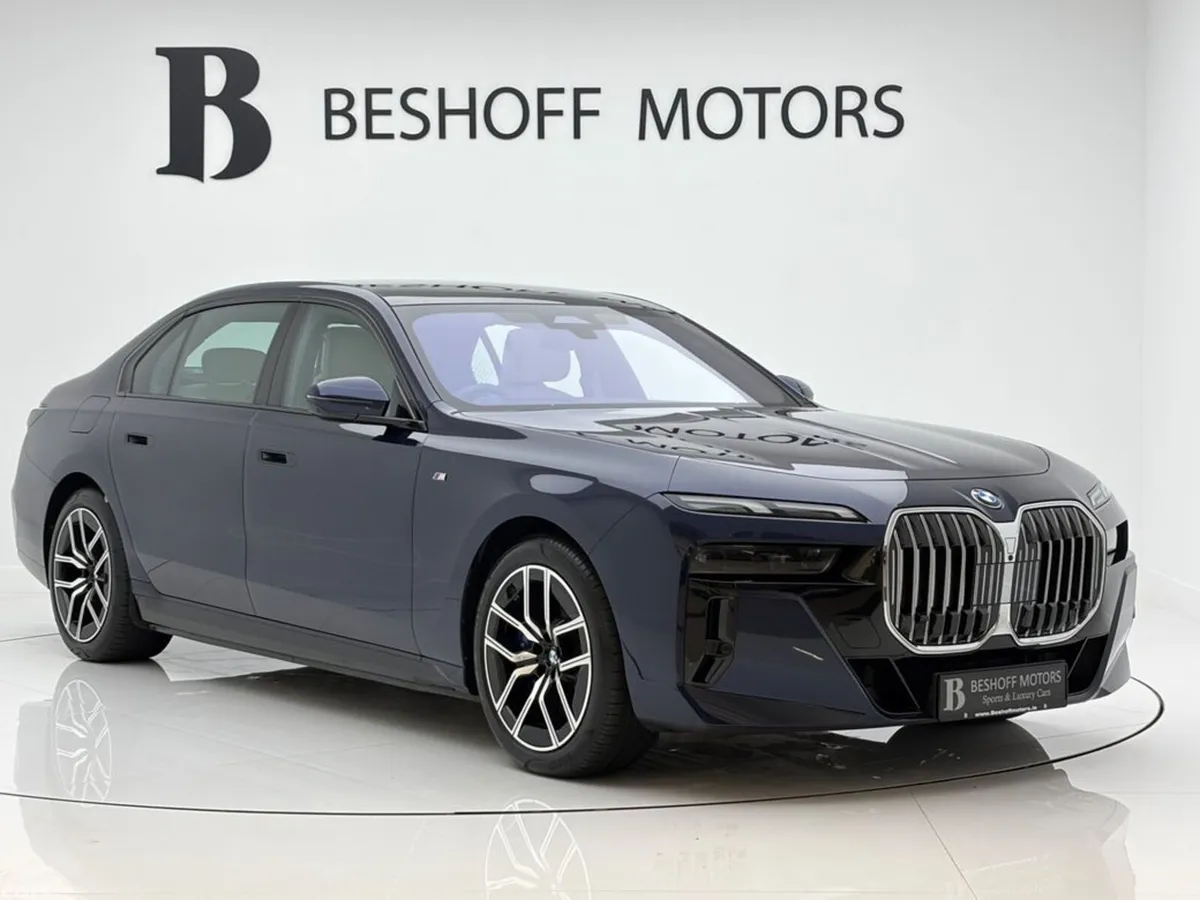 BMW 7-Series Saloon, Petrol Plug-in Hybrid, 2025, Blue